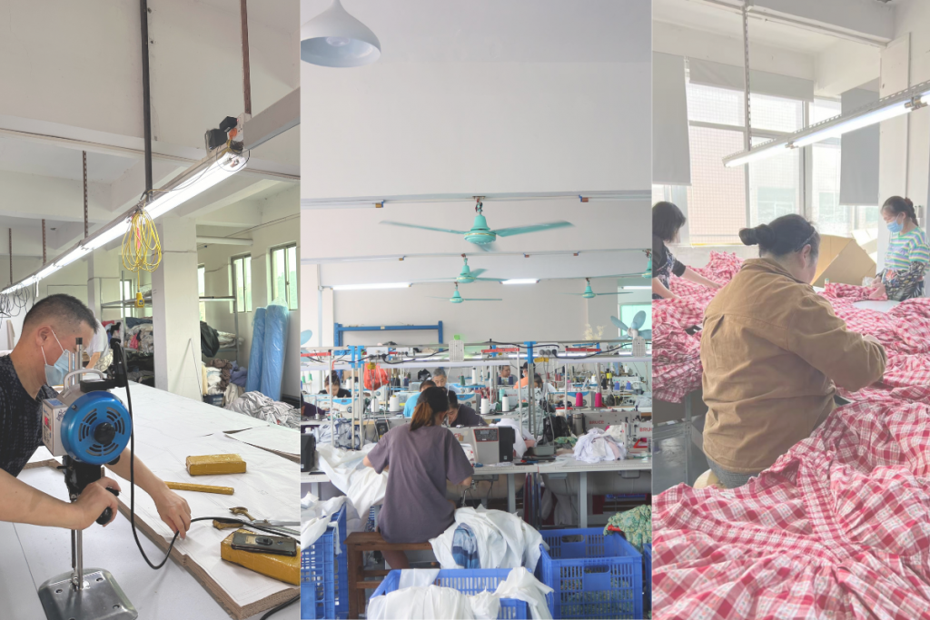 small quantity garment production
quality inspection for small batch clothing